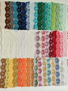 Embroidereddress Decoration Clothing Fabric အပ်ချုပ် Lace Ribbons ချယ်လှယ်တိပ်