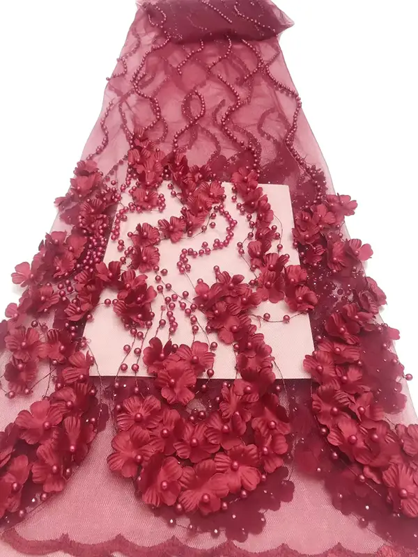 New Arrival Fashion Luxury 3d Embroidery Sequin Lace Fabric Liturgical Lace Fabric New Arrival Fashion Luxury 3d Embroidery Sequin Lace Fabric Liturgical Lace Fabric