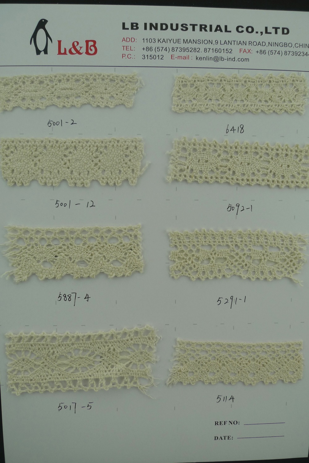 2022 High Quality Guipure Lace Trim Cheap 100% Cotton Lace