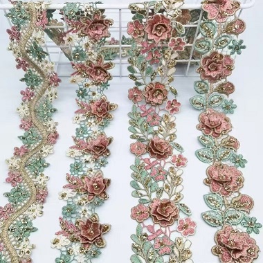 Multi Color Gold Thread ဇာ