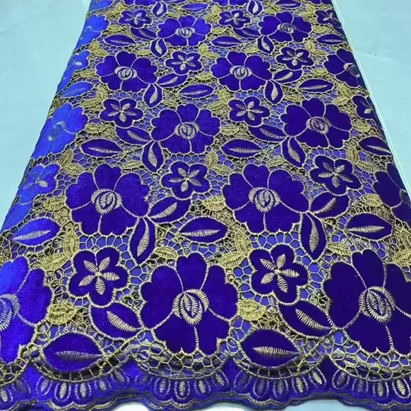 လက်ကား တန်ဖိုးကြီး ကတ္တီပါ Guipure Lace အရှေ့အလယ်ပိုင်း ကတ္တီပါဇာထည် ဖက်ရှင် အရည်အသွေးမြင့် ကတ္တီပါဇာ